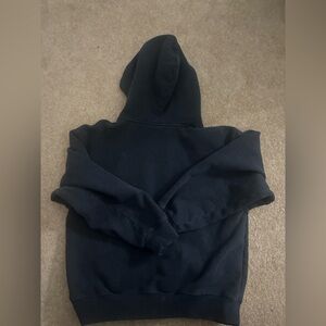 aritzia navy hoodie size M perfect fit
